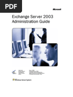 Microsoft Exchange Server 2003 Administration Guide