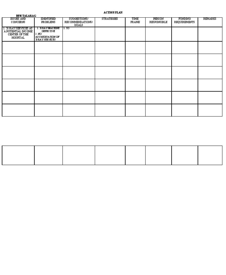 Action Plan | PDF | Technology & Engineering