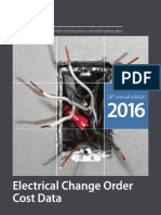 RSMeans Electrical Change Order