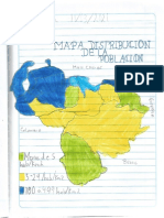 Distribucion de La Poblacion en Venezuela