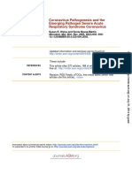 Coronavirus Pathogenesis and the Emergin