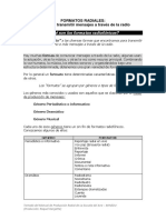 FORMATOS RADIALES Resumido