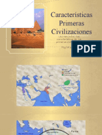 Características Primeras Civilizaciones