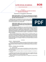 Bizkaia - Normativa de Pesca Continental 2021 - Corrección