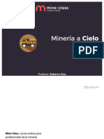 Minería a Cielo Abierto: Optimización y Diseño del Pit