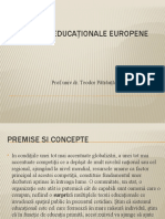 politici educaționale