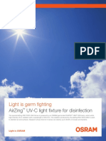 Light Is Germ Fighting: Airzing Uv-C Light Fixture For Disinfection
