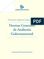 Normas Generales de Auditoria Gubernamental