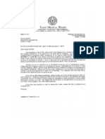 2011, 3-4 TX Medical Board Letter - Informal Settlement Conference - Paul Shrode