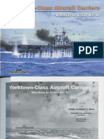 Squadron Signal Warships 4030 Yorktown Class Aircraft Carriers