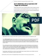 Walter Benjamin_ la dialéctica de la esperanza del _ángel de la Historia_ - Infobae