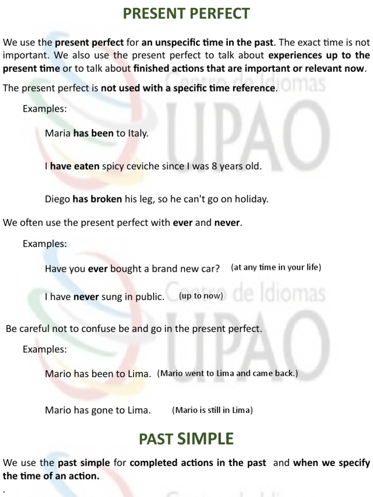 Perfect Simple | PDF