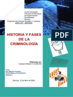 Historia y Fases de La Criminologia Actividad Ii