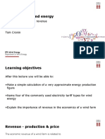 Energy Production and Revenue