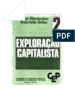 Marta Harnecker e Gabriela Uribe - Cadernos de Formação Popular 2 - Exploração Capitalista