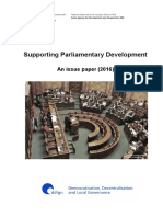 Issue Paper Parliament Support_FINAL