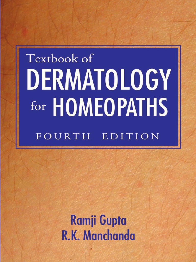 Textbook of Dermatology For Homoeopaths R Gupta and R K Manchanda Reading Excerpt PDF Burn