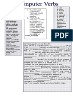 ACT 1computer Verbs Grammar Drills 217