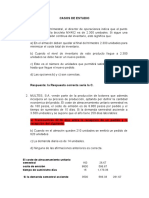 Casos de Estudio de Gestion de Inventarios Con Demanda Independiente