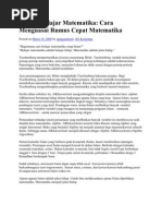 Download Metode Belajar Matematika by Yulie Yunita SN50334583 doc pdf