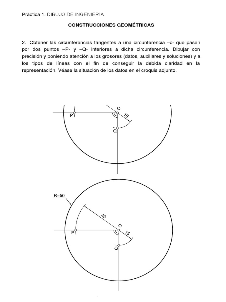 Ejercicios de Dibujo Geométrico para Niños | PDF | Elipse | Circulo