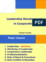 Leadership in Cooperatives