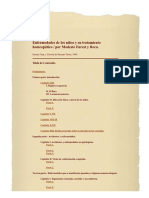 Enfermedades de Los Niños y Su Tratamiento