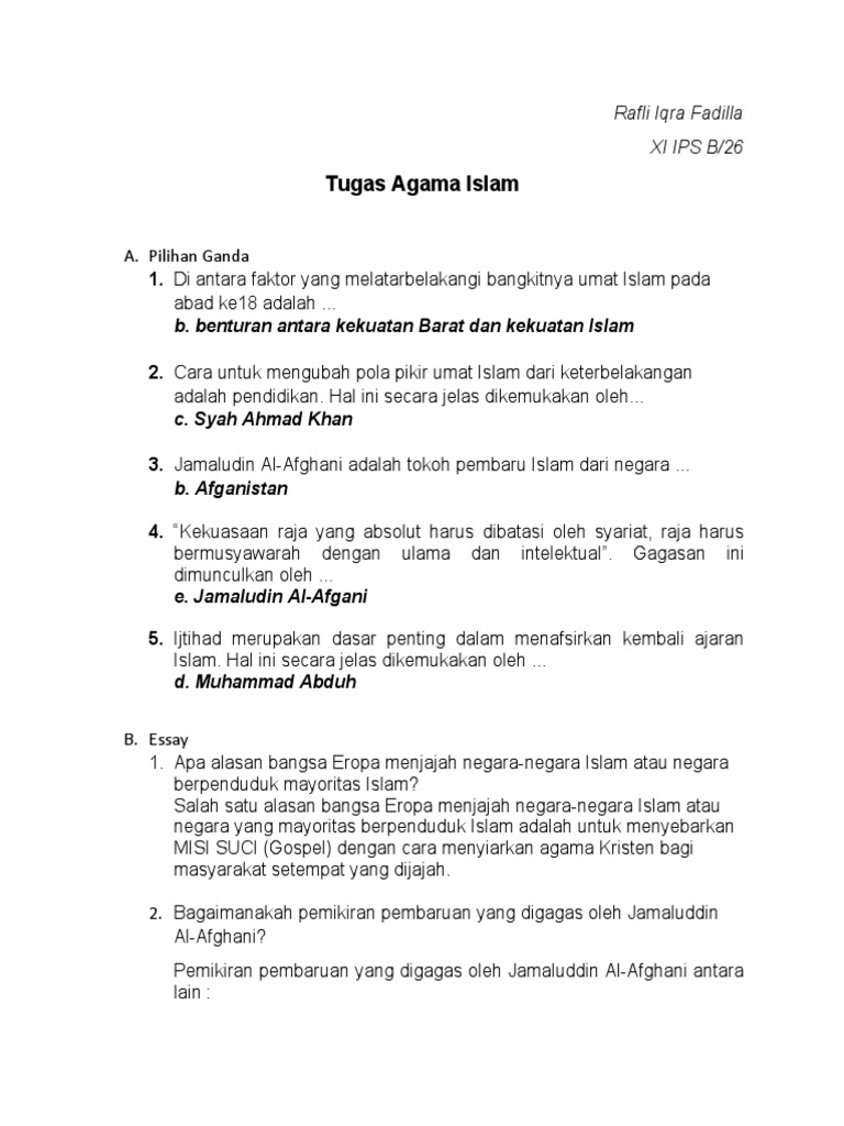 Apa alasan bangsa eropa menjajah negara-negara islam atau negara berpenduduk mayoritas islam