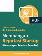 3 - Membangun Reputasi Startup