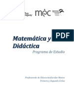 18. Matemática y su Didáctica