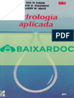 Hidrologia Aplicada Ven Te Chow