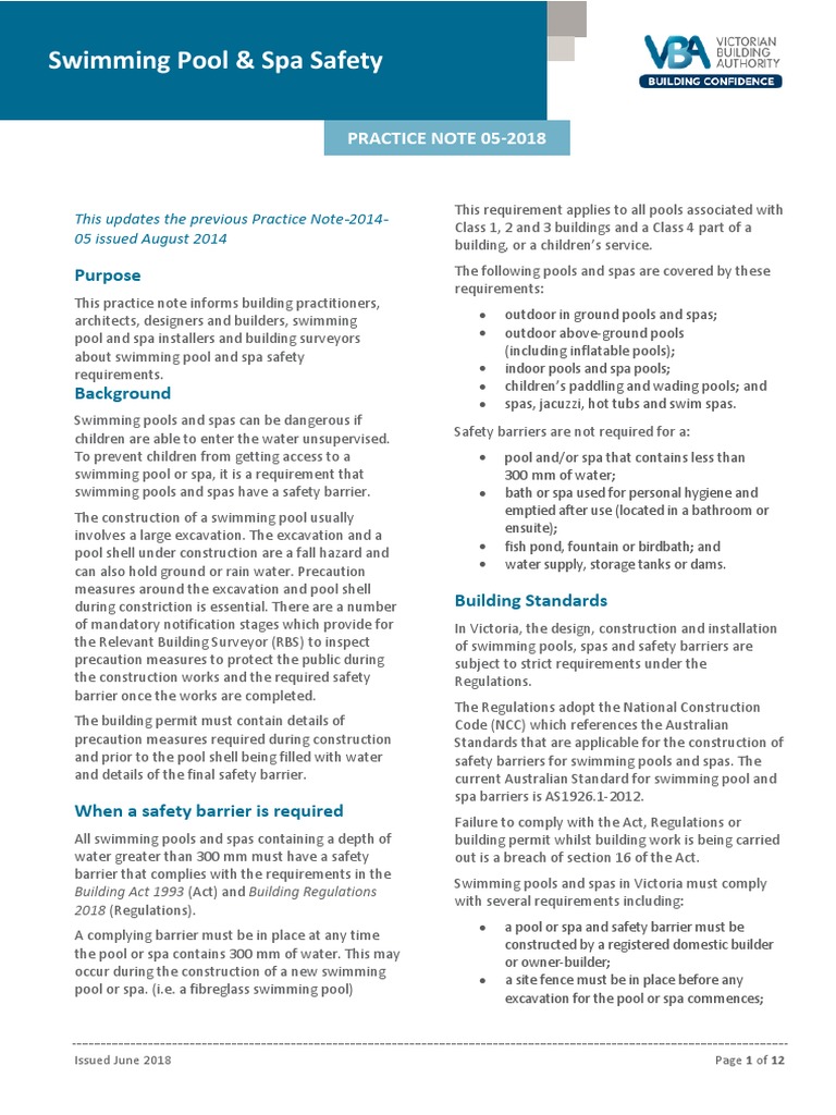 Pool & Spa Safety Compliance Guide | PDF | Swimming Pool | Spa