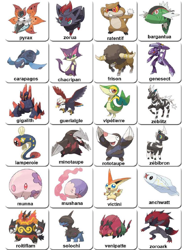 Memorice Pokemon Pdf