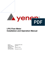 LPG Flow Meter Installation and Operation Manual