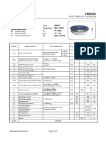 Fast Turn-Off Thyristor Y65kke