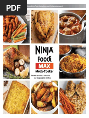 Livre Ninja Foodi Max Presures Recettes Pdf Soupe Legumes