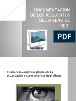 Documentación de Los Requisitos Del Diseño de Red