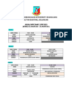 Jadual PDPR PKP SK RTB 2021