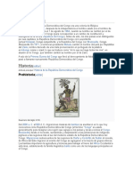 Historia de la República Democrática del Congo desde la prehistoria hasta el siglo XVIII