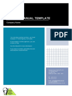 Training Manual Template 01