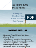 Homo, Lesbi, Dan Masturbasi