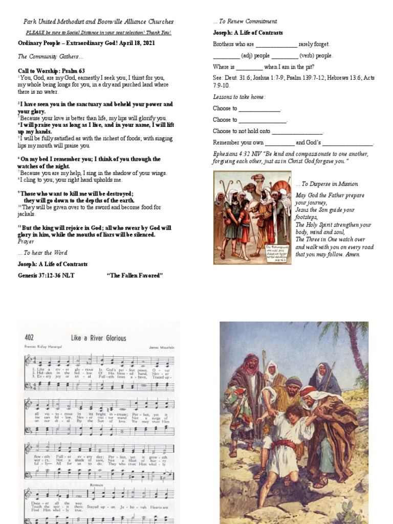 Park United Methodist and Boonville Alliance Churches To Renew