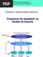 PROGRAMAS DE QUALIDADE