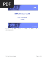 IBM Fault Analyzer For z/OS: Tutorial