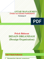Desain Organisasi