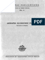 German Economic Policy 1939