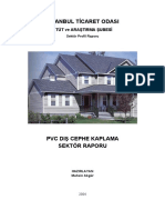 PVC Dış Cephe Kaplama Sektor Raporu 2004