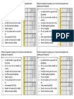 Resolvé El Siguiente Crucigrama Con El Nombre de Las Partes de La