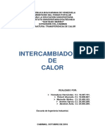 Trabajo de Intercambiadores de Calor