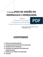 Clase 2 Principios de Diseño en Hidrologia e Hidraulica - Abastecimiento Bogotá